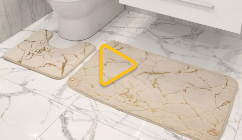 Протиковзкі водопоглинаючі килимки для ванної та туалету